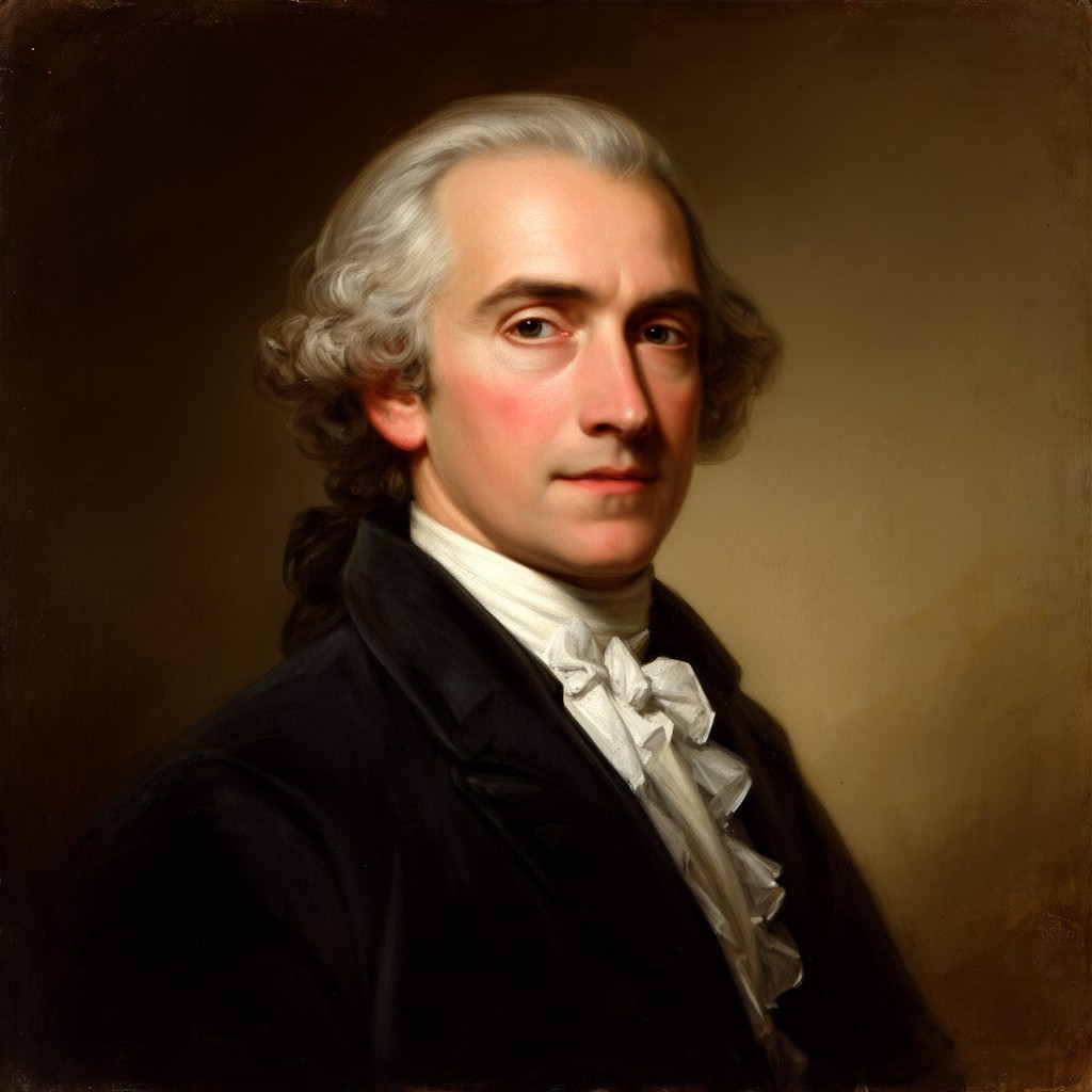 AI-generated illustration of James Bowdoin
