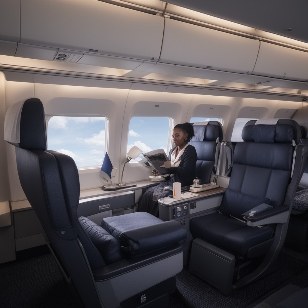AI-generated illustration of Delta Premium Select