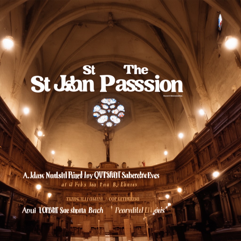 AI-generated illustration of St John Passion