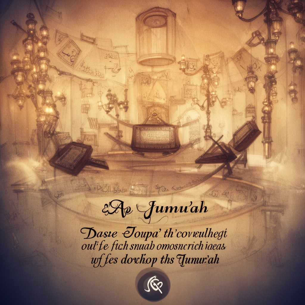 AI-generated illustration of Surah Al-Jumu'ah