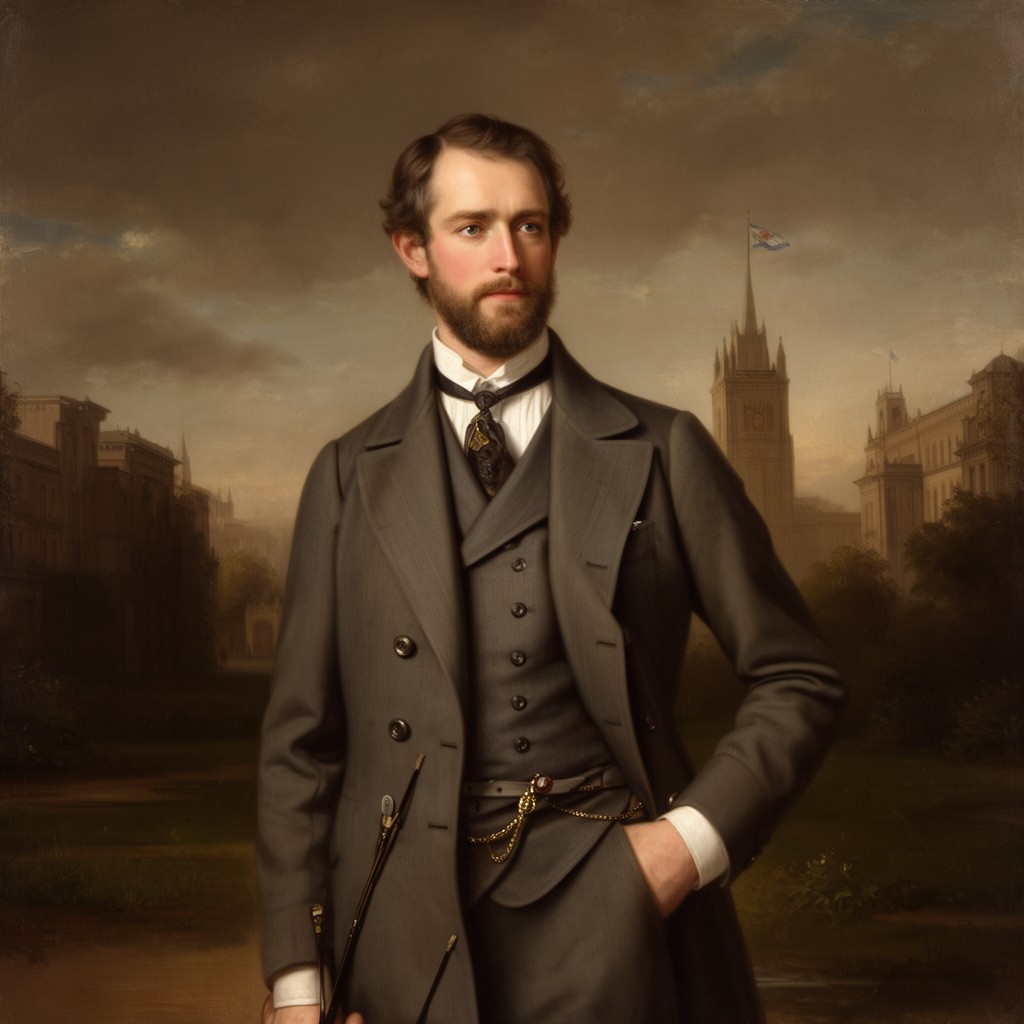AI-generated illustration of Alexander Duff, 6th Earl Fife