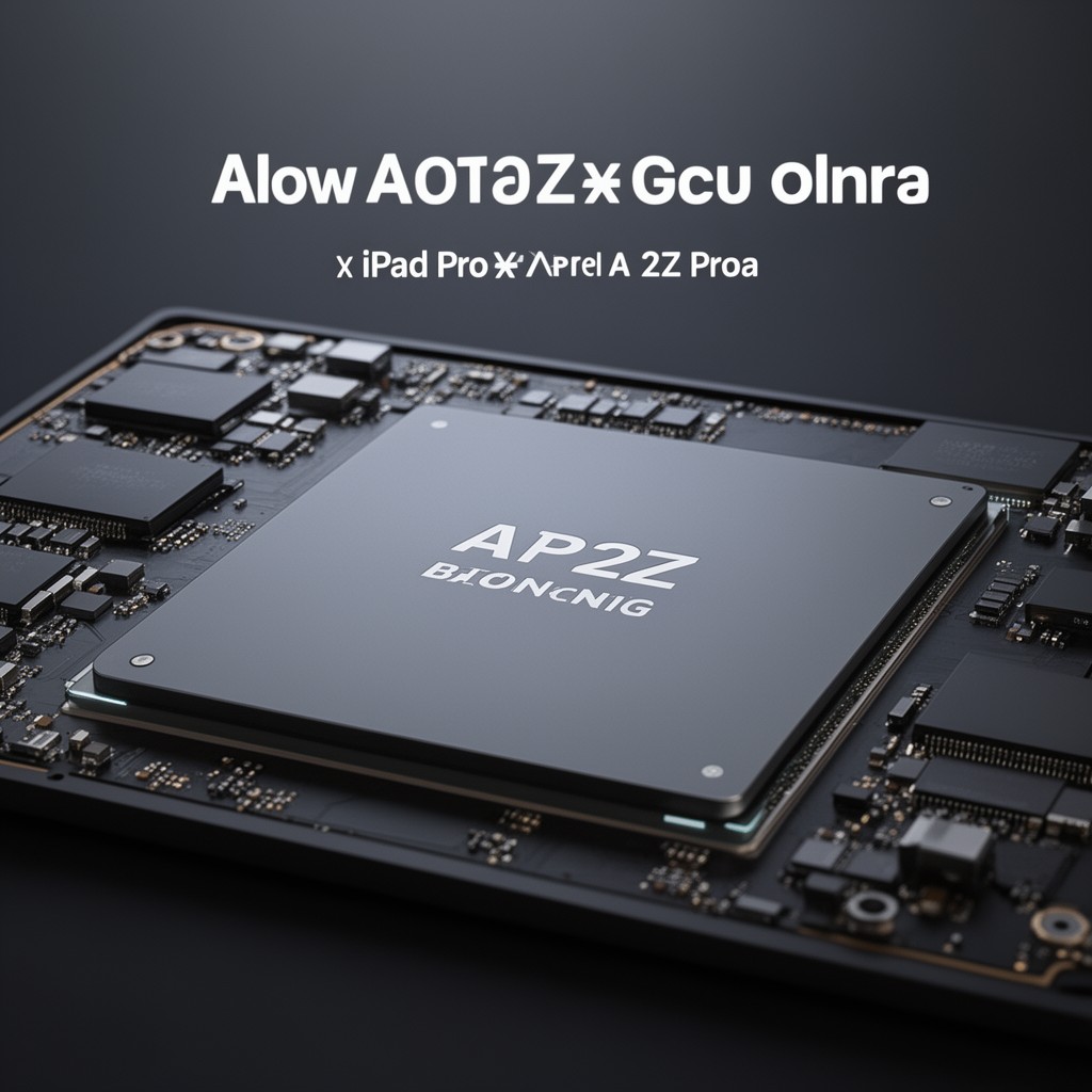 AI-generated illustration of Apple A12Z Bionic