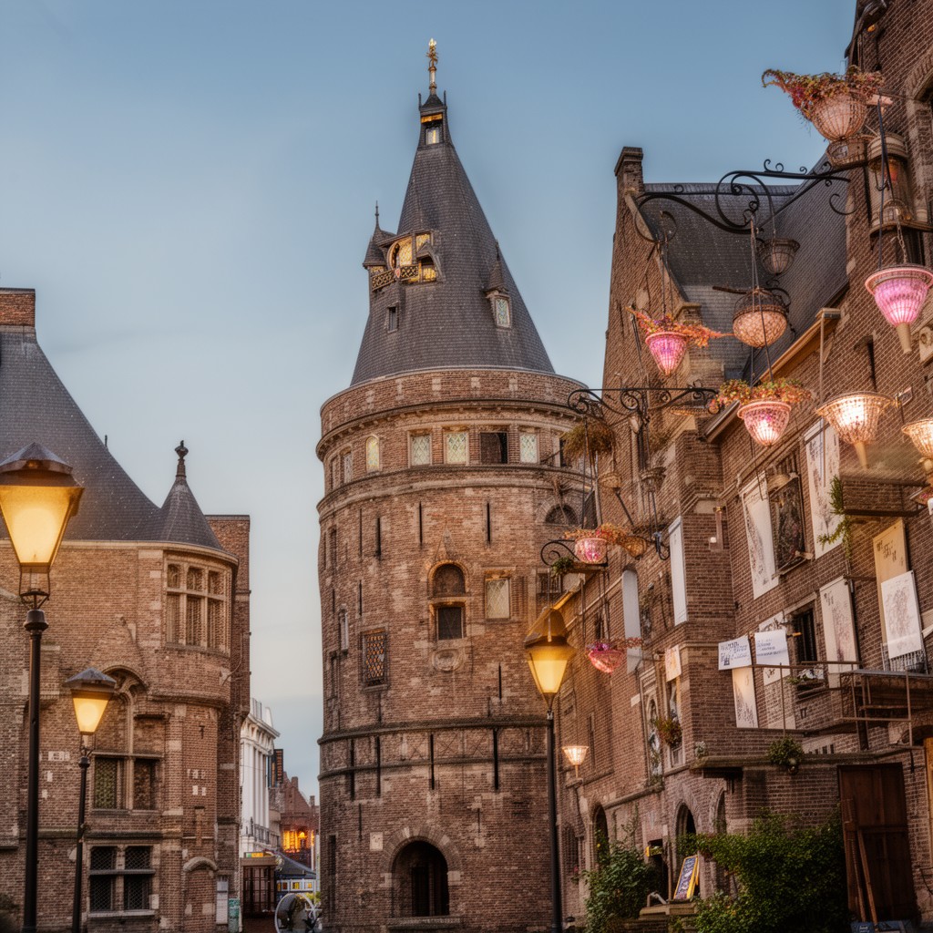 AI-generated illustration of Het Utrechts Archief