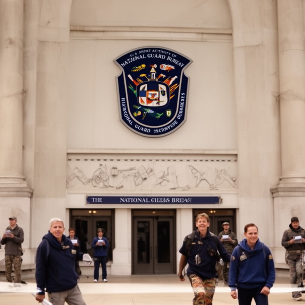 AI-generated illustration of National Guard Bureau