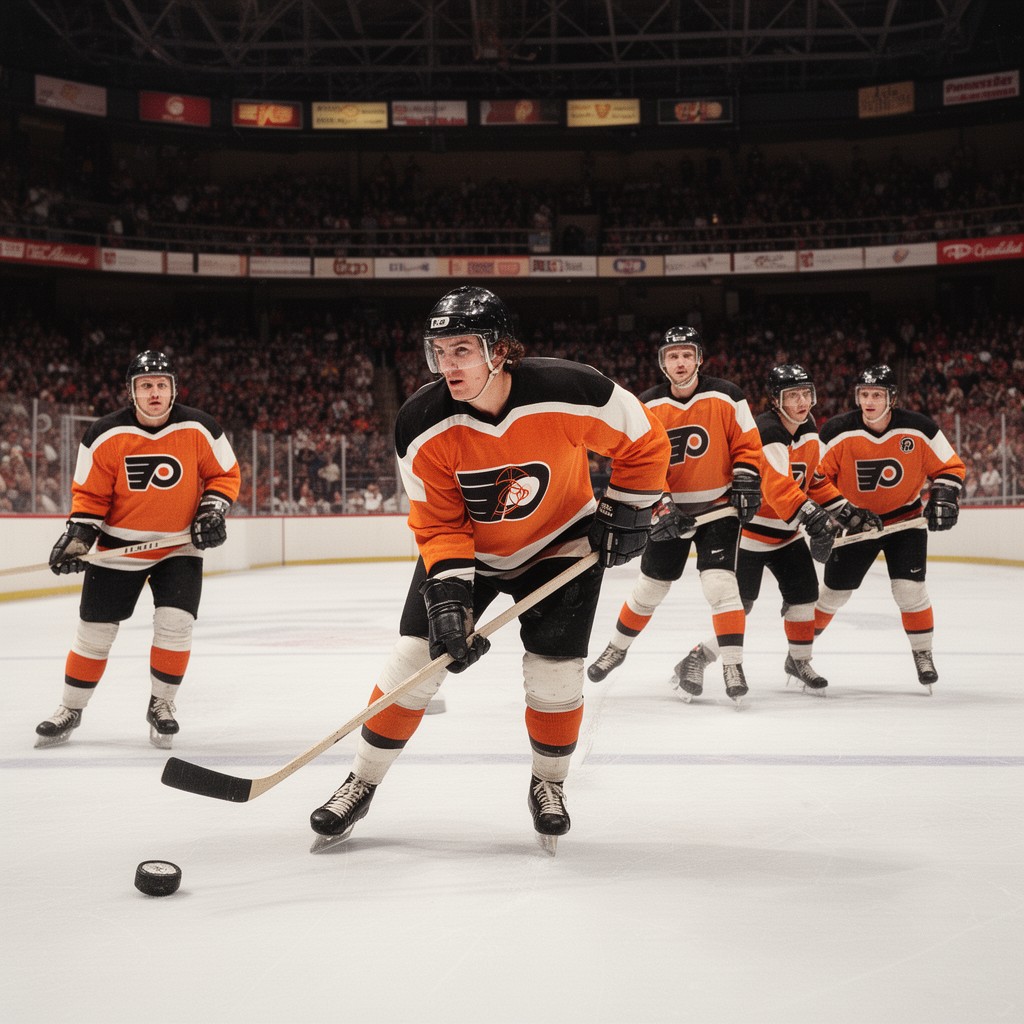 AI-generated illustration of Broad Street Bullies