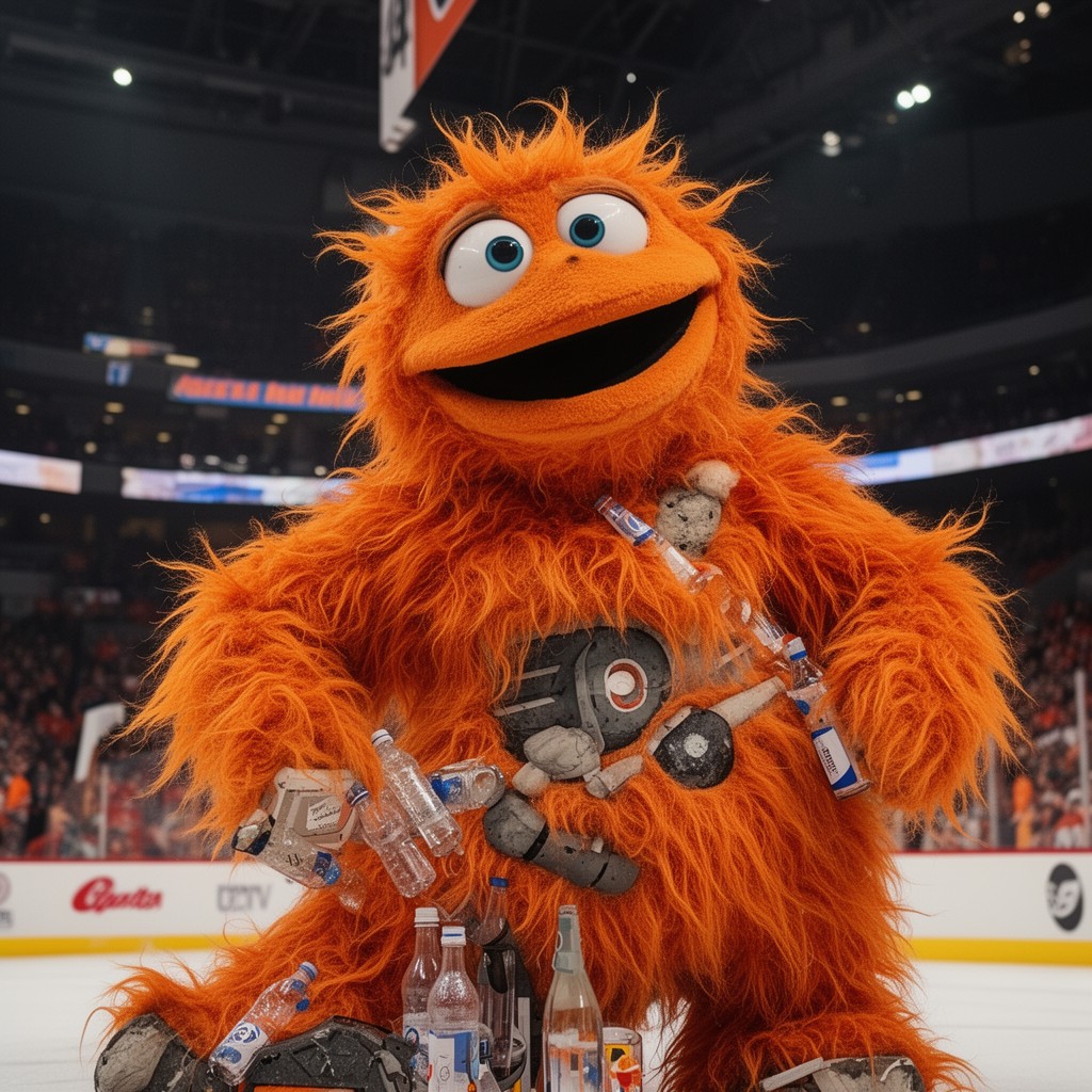 AI-generated illustration of Gritty