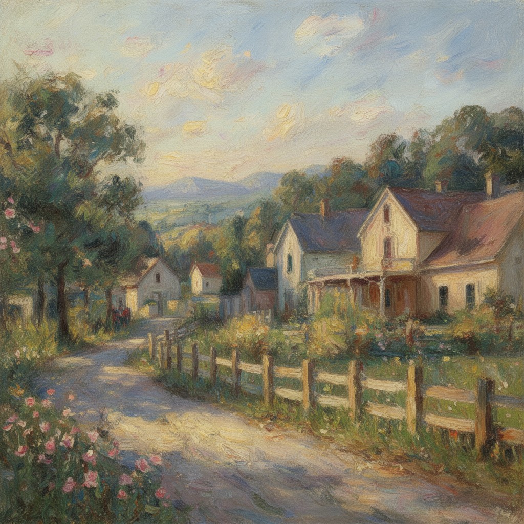 AI-generated illustration of Impressionism