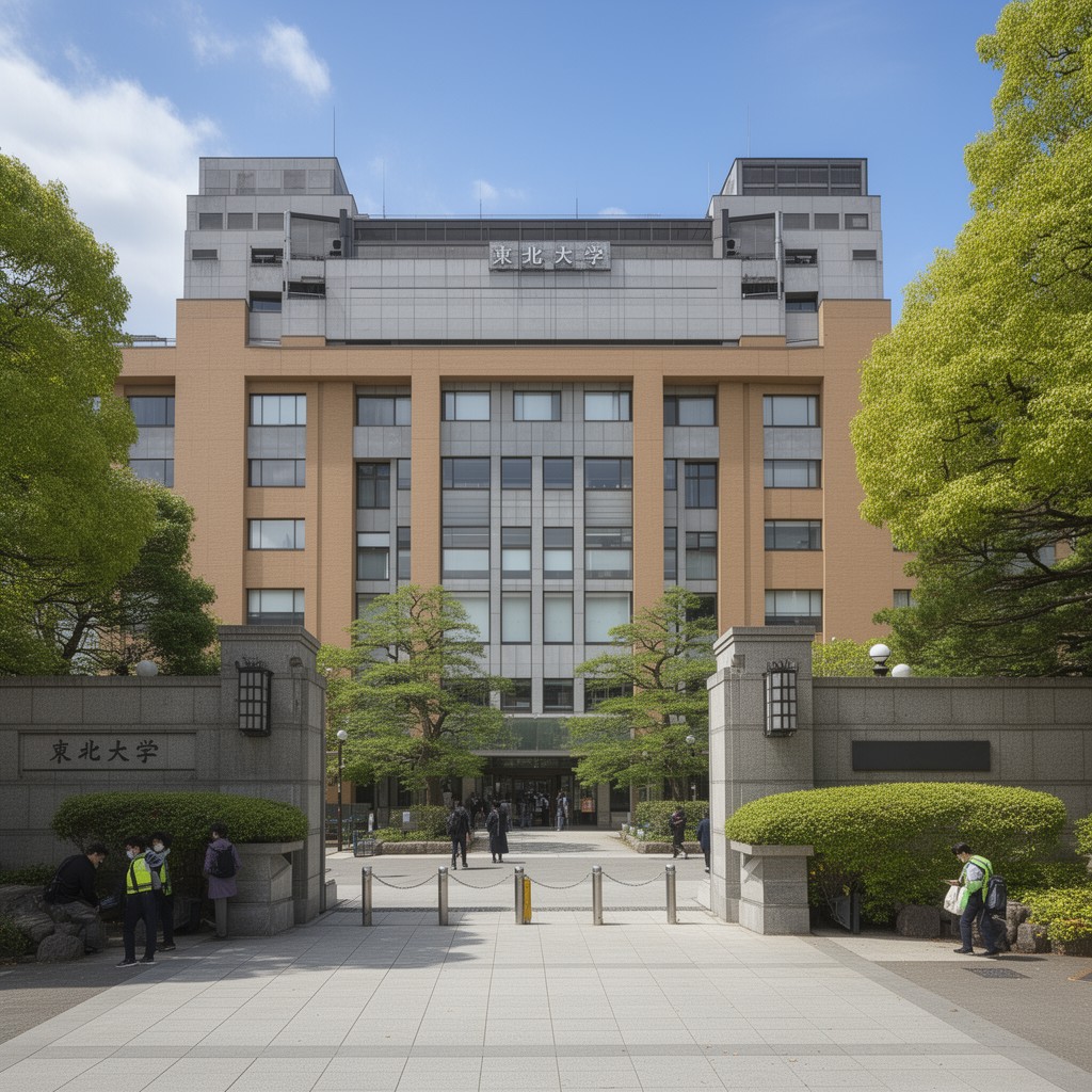 AI-generated illustration of 東北大学