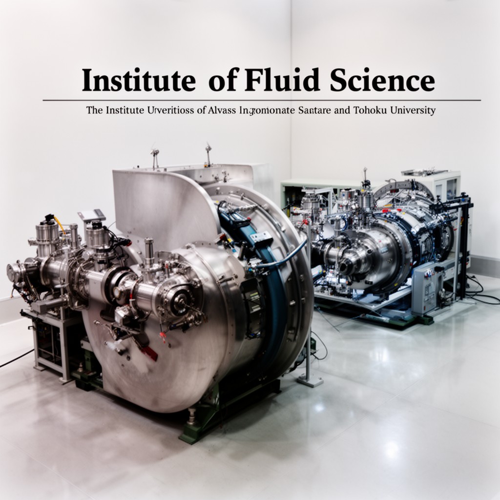 AI-generated illustration of Institute of Fluid Science