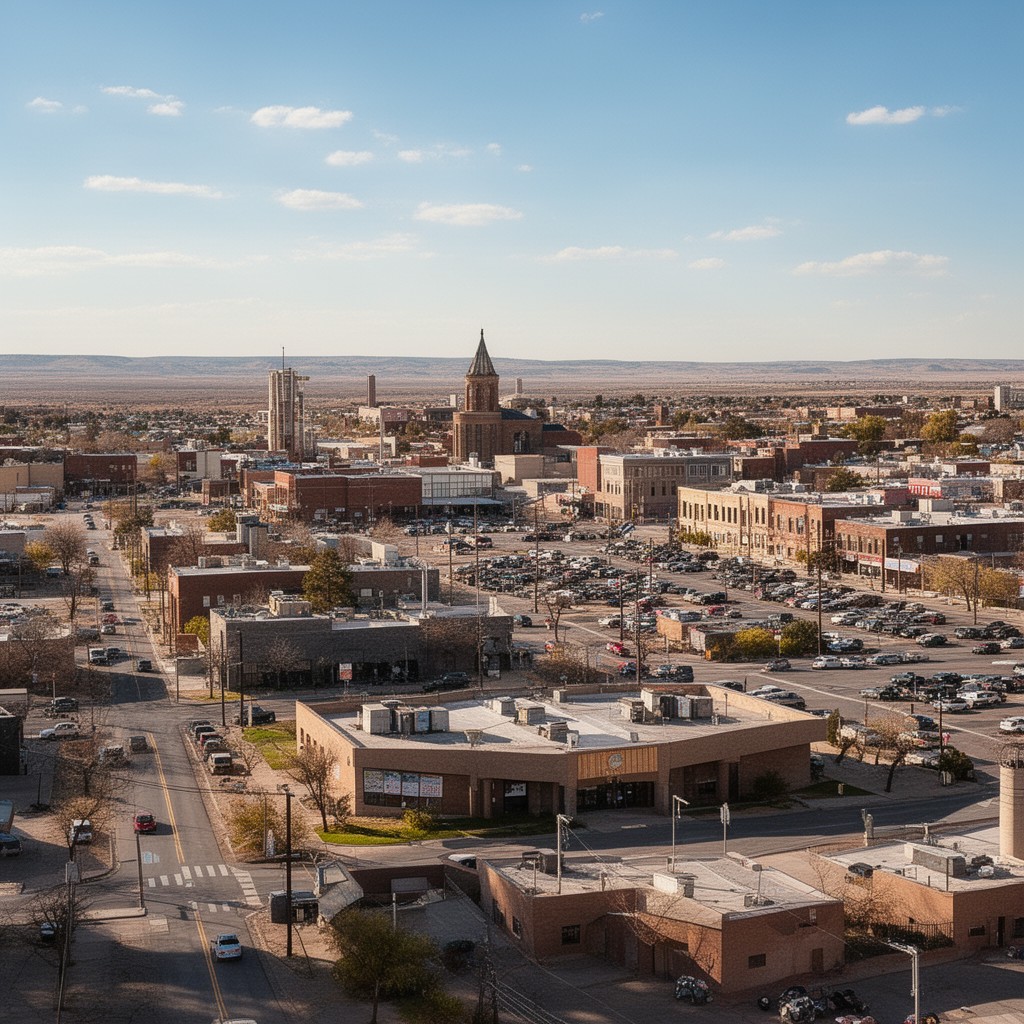 AI-generated illustration of City of Lamar