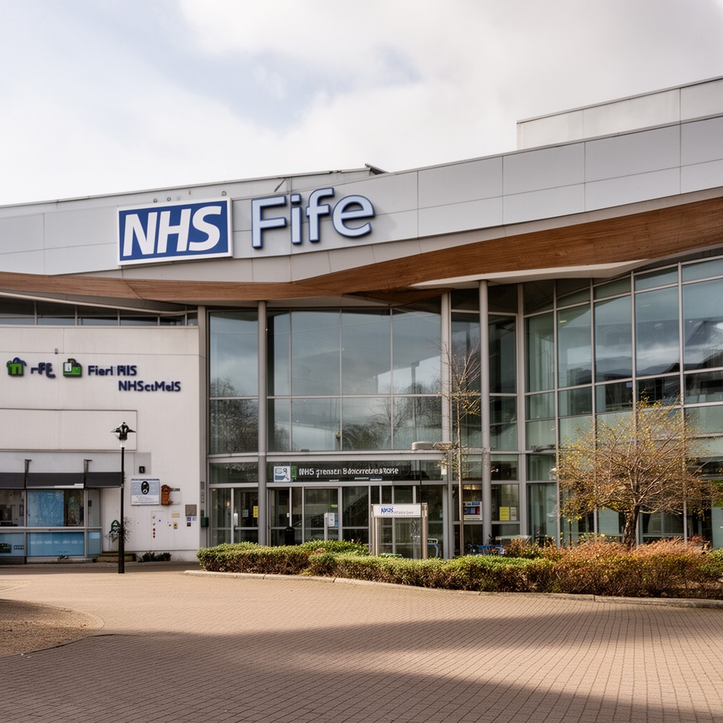 AI-generated illustration of NHS Fife