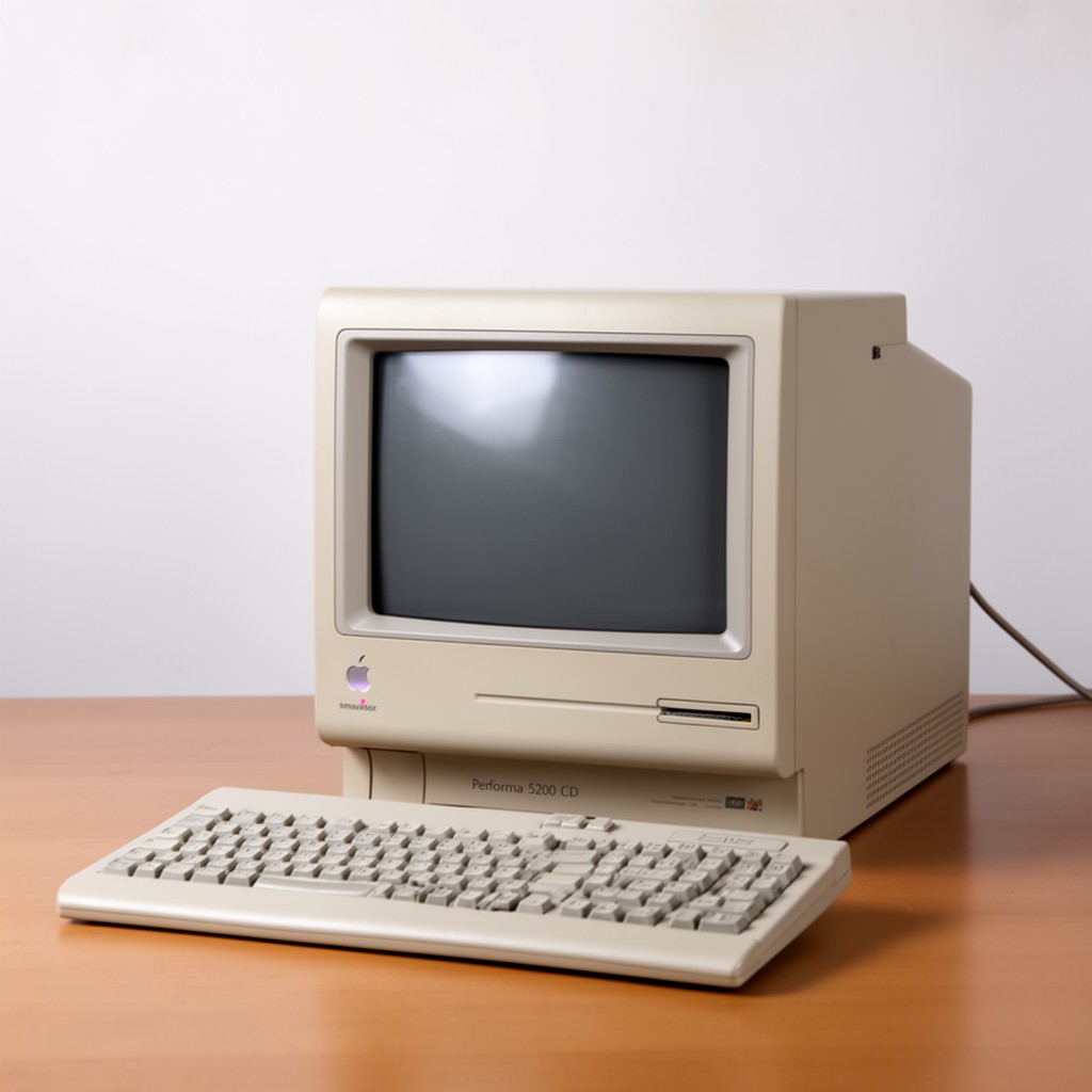 AI-generated illustration of Performa 5200CD