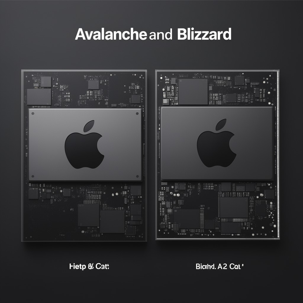 AI-generated illustration of Avalanche and Blizzard