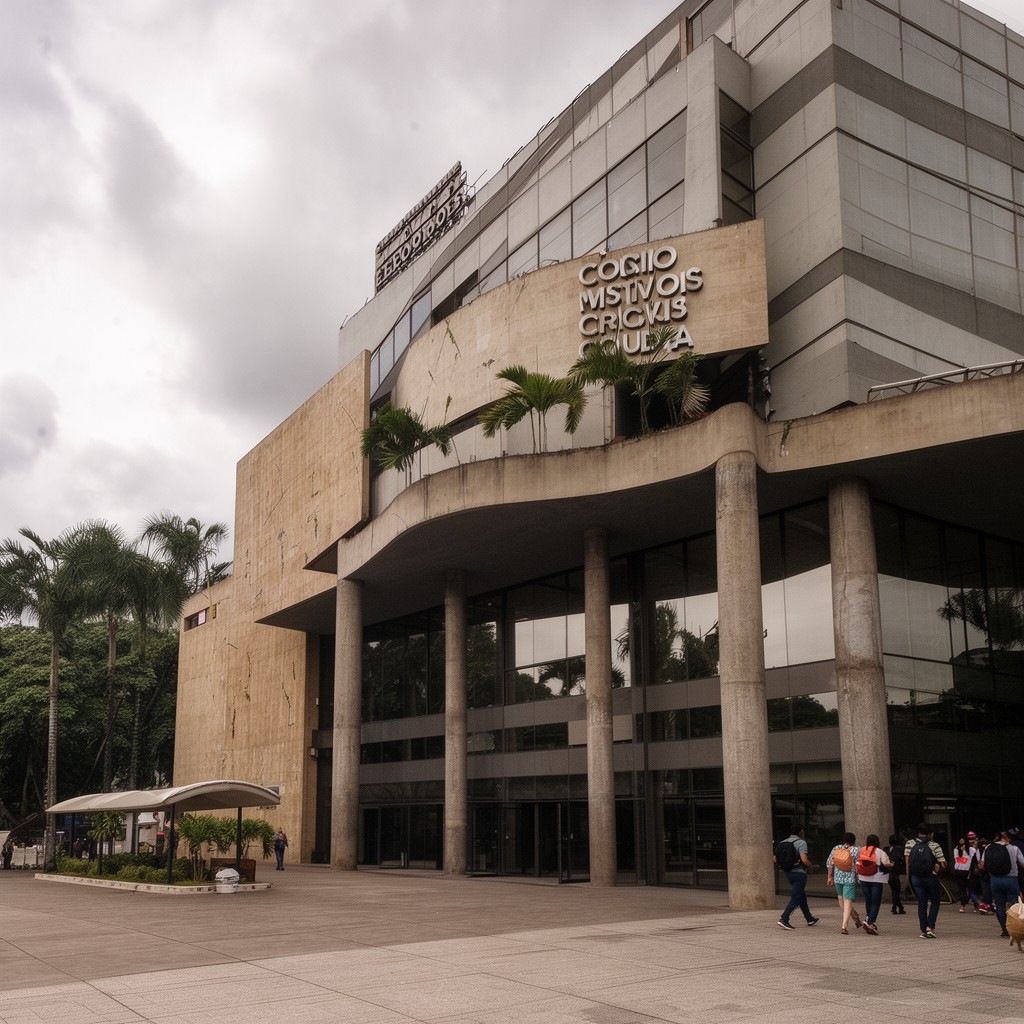 AI-generated illustration of Constitutional Court of Colombia (which handles constitutional review)