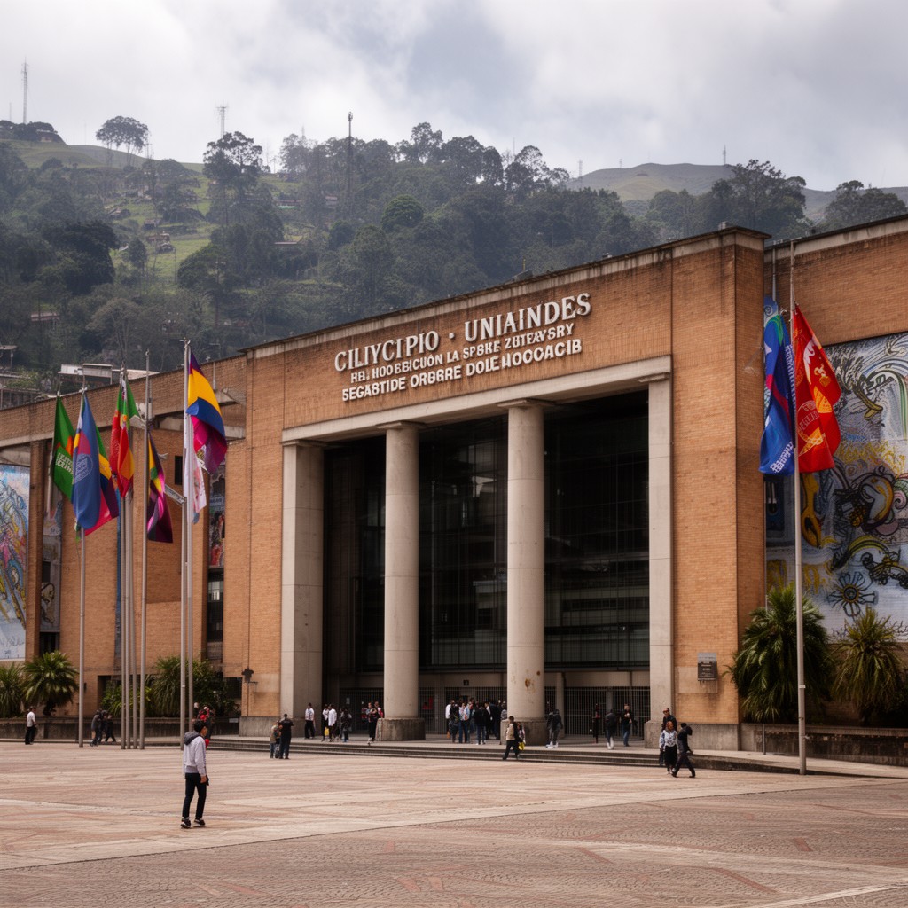 AI-generated illustration of Uniandes