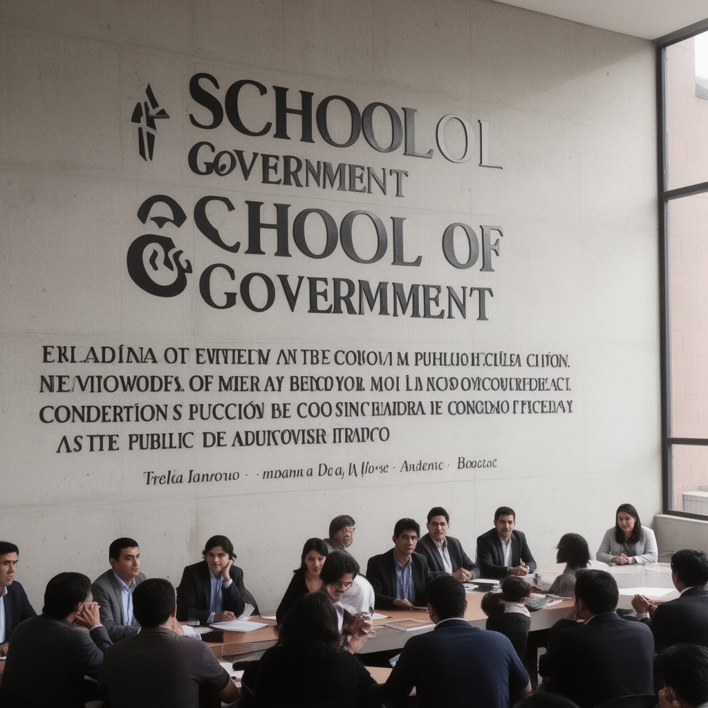 AI-generated illustration of School of Government