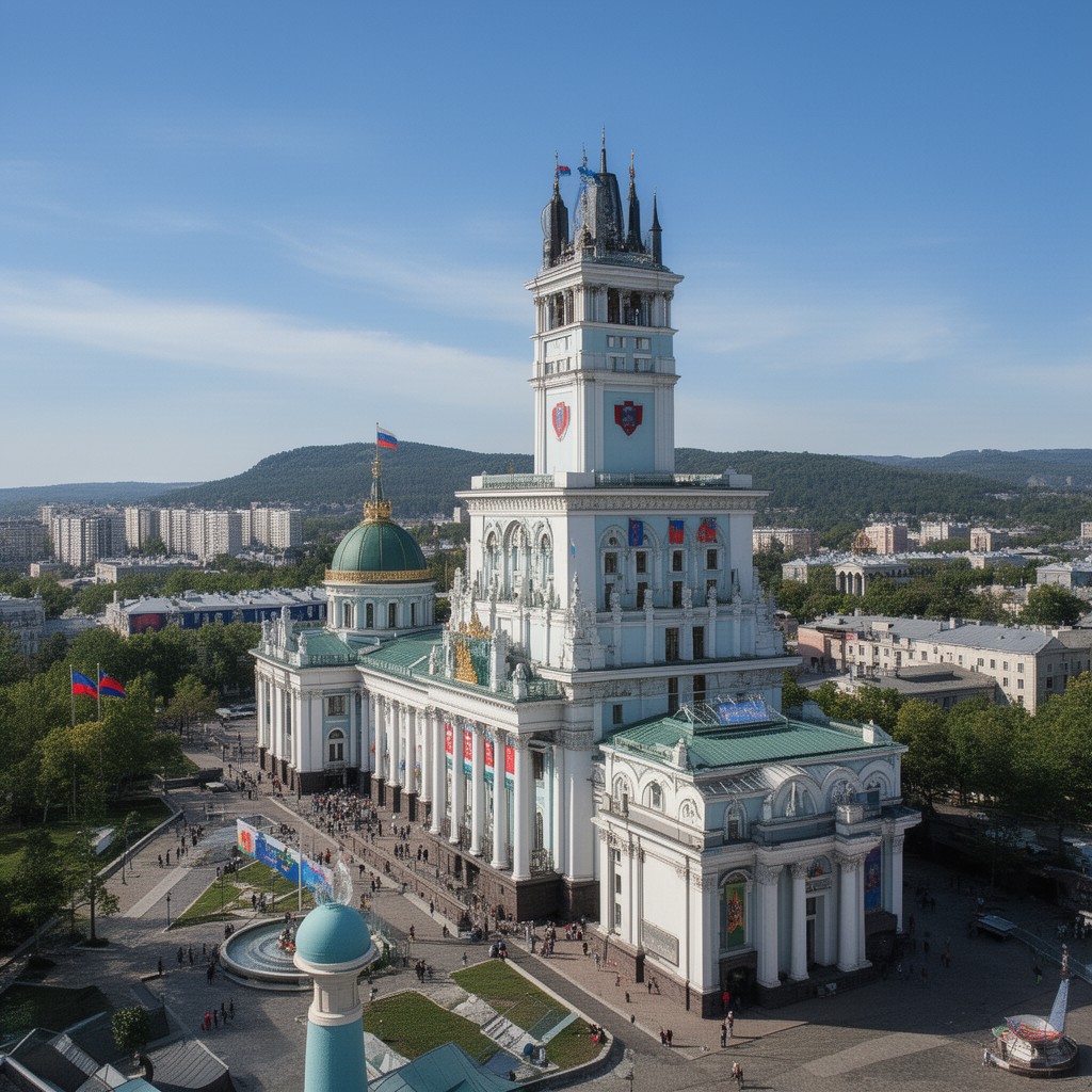 AI-generated illustration of Far Eastern Federal University