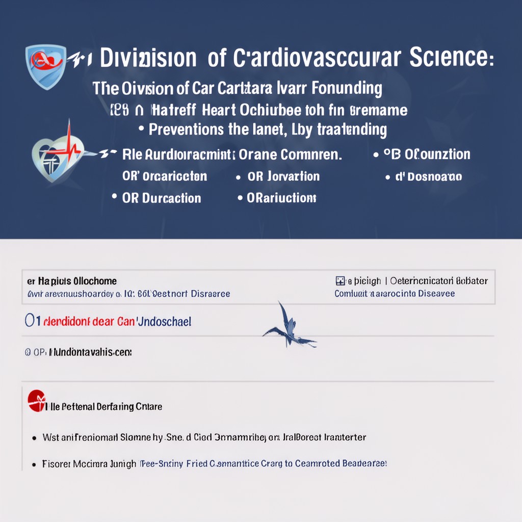 AI-generated illustration of Division of Cardiovascular Sciences