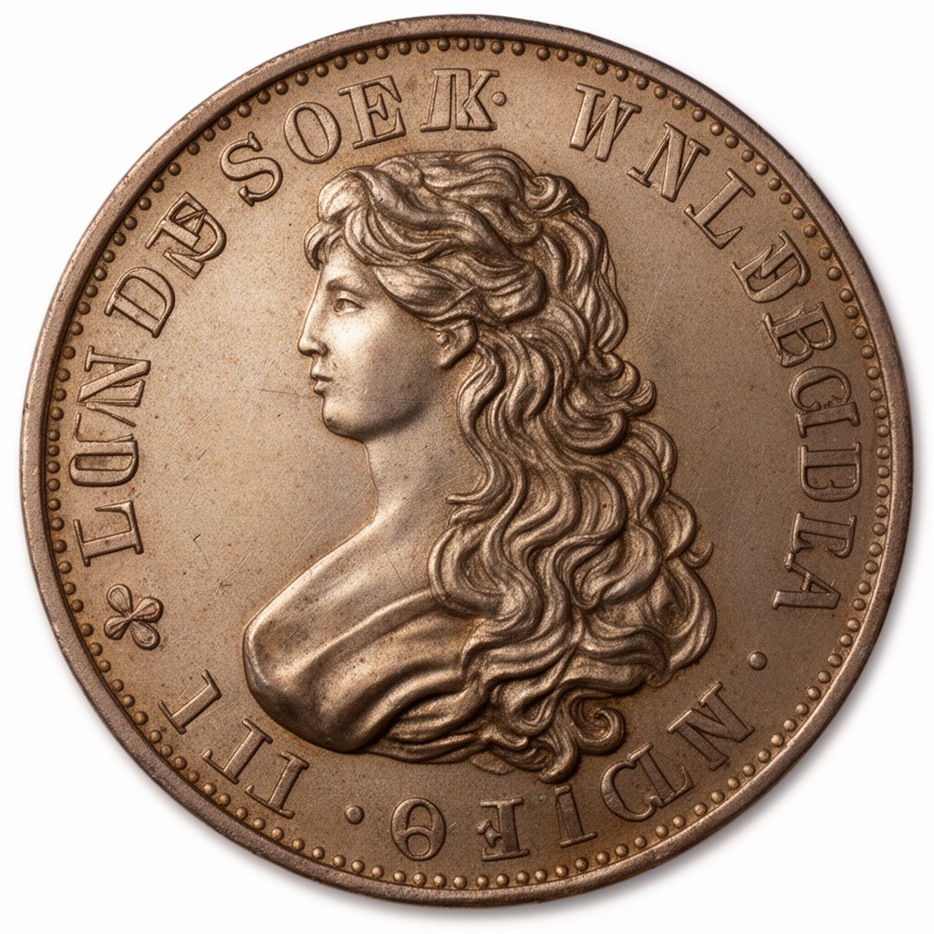 AI-generated illustration of Dutch guilder