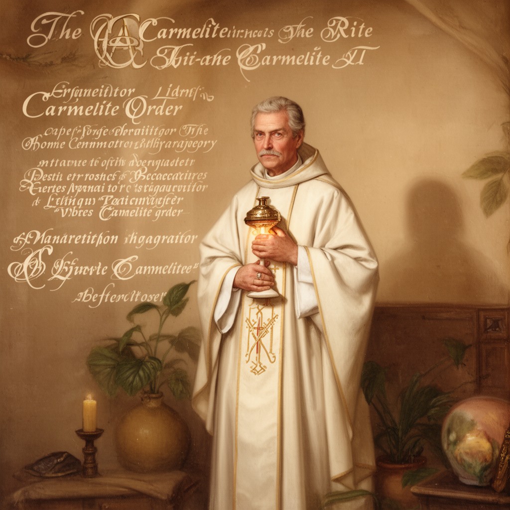 AI-generated illustration of Carmelite Rite