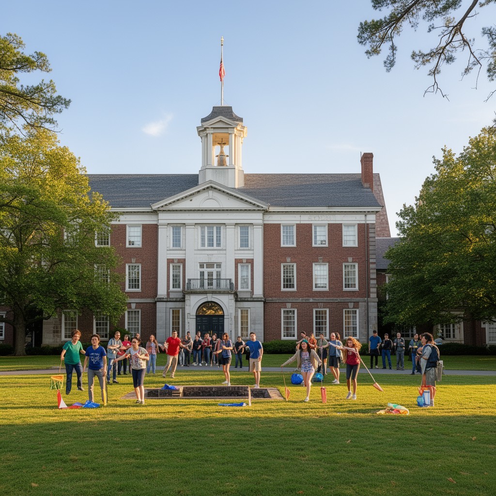 AI-generated illustration of Milton Academy