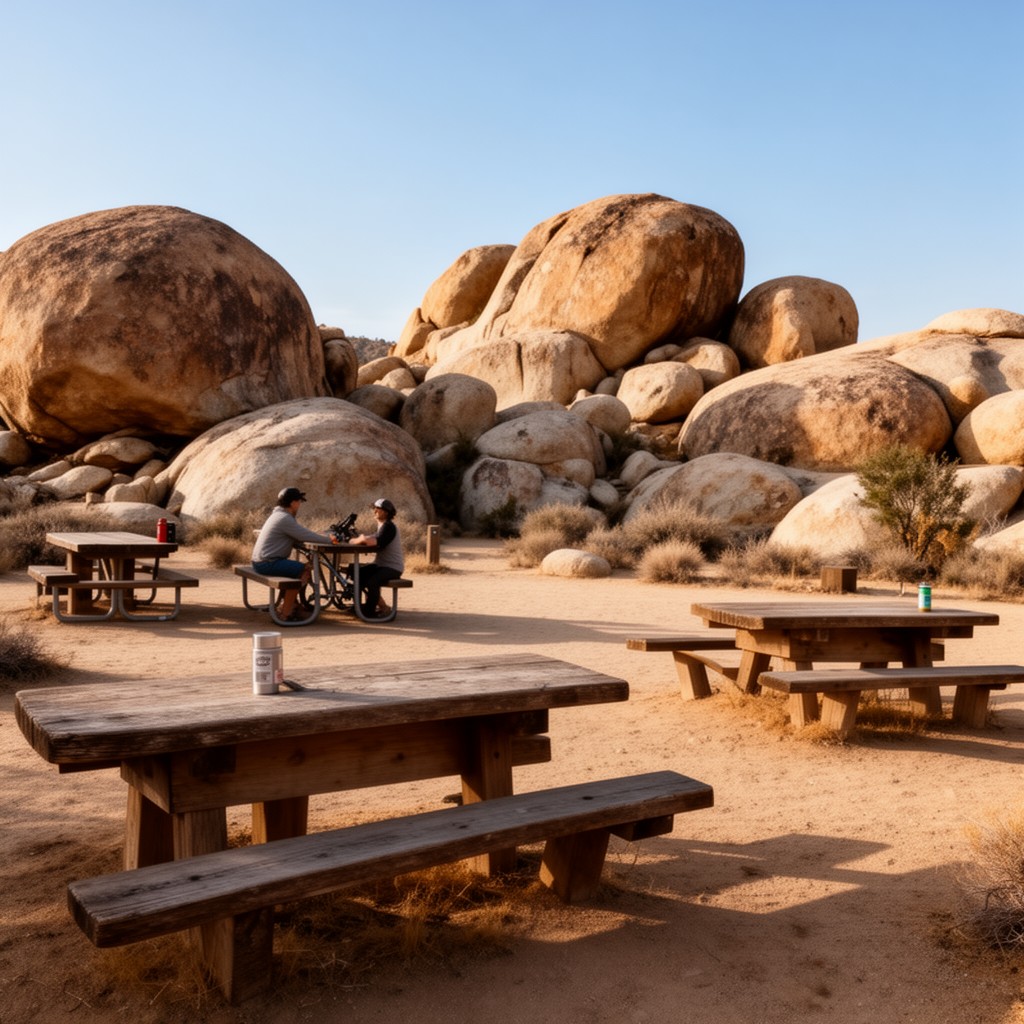 AI-generated illustration of Jumbo Rocks Campground