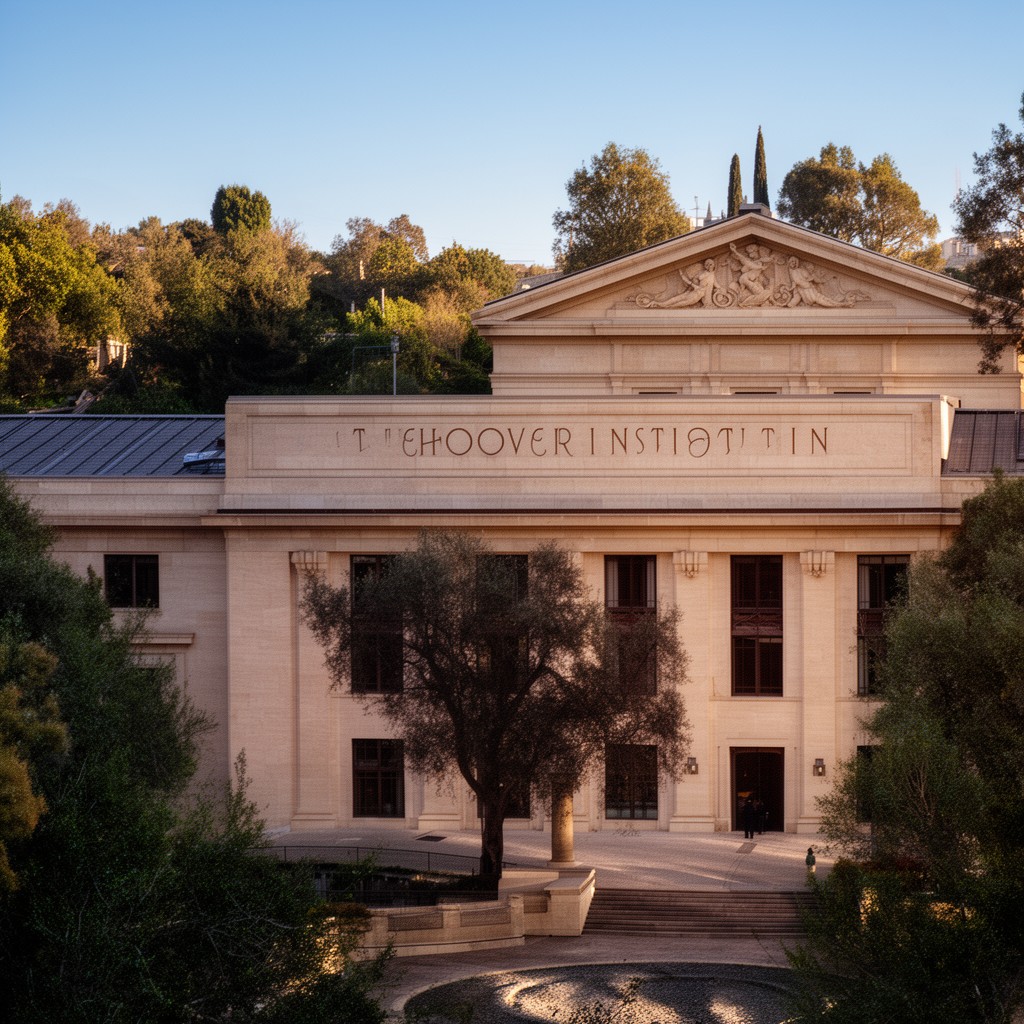 AI-generated illustration of Hoover Institution