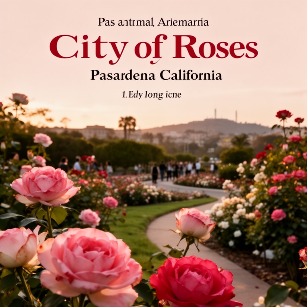 AI-generated illustration of City of Roses