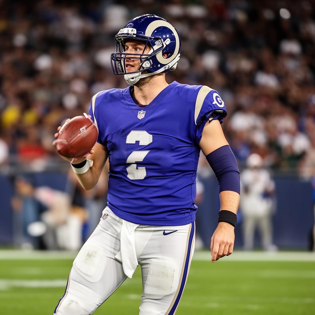 AI-generated illustration of Jared Goff
