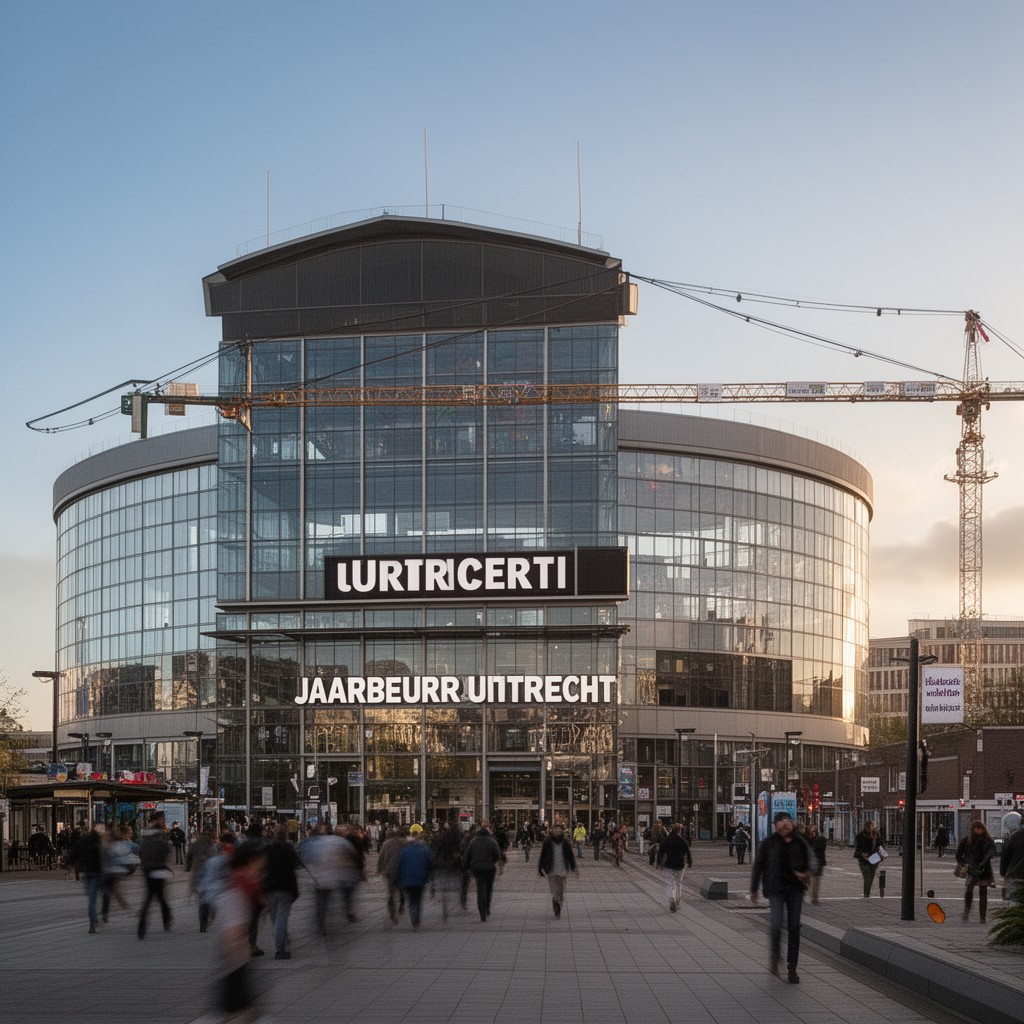 AI-generated illustration of Jaarbeurs Utrecht