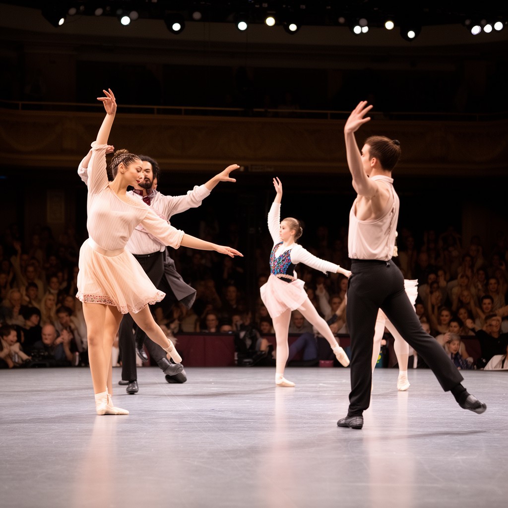 AI-generated illustration of American Ballet Theatre