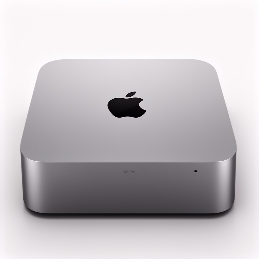 AI-generated illustration of M2 Pro Mac mini