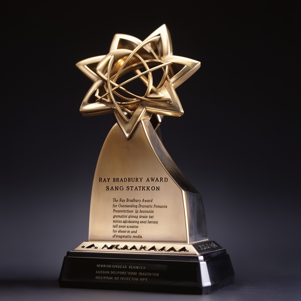 AI-generated illustration of Ray Bradbury Award for Outstanding Dramatic Presentation