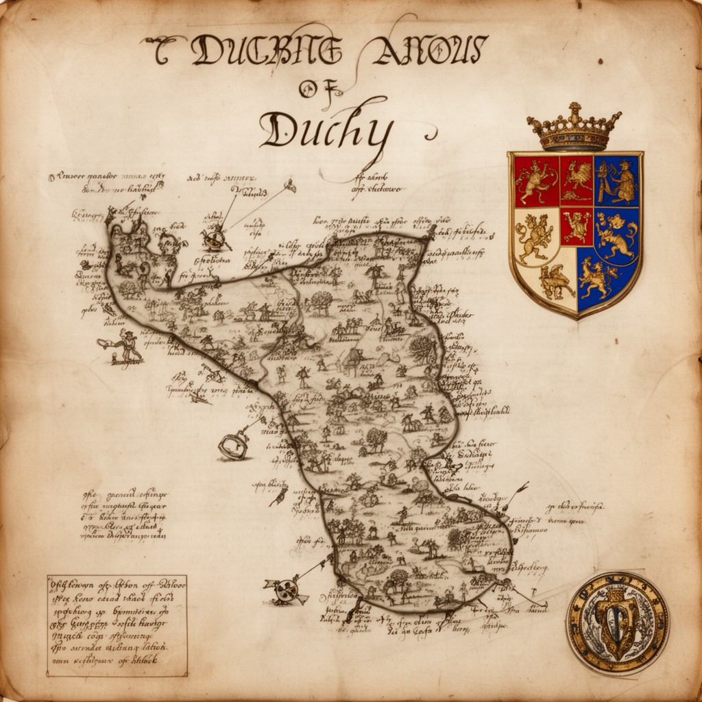 AI-generated illustration of Duchy of Anjou