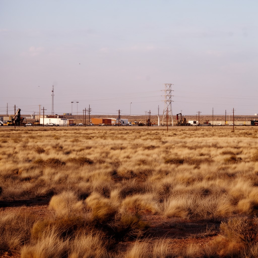 AI-generated illustration of West Texas