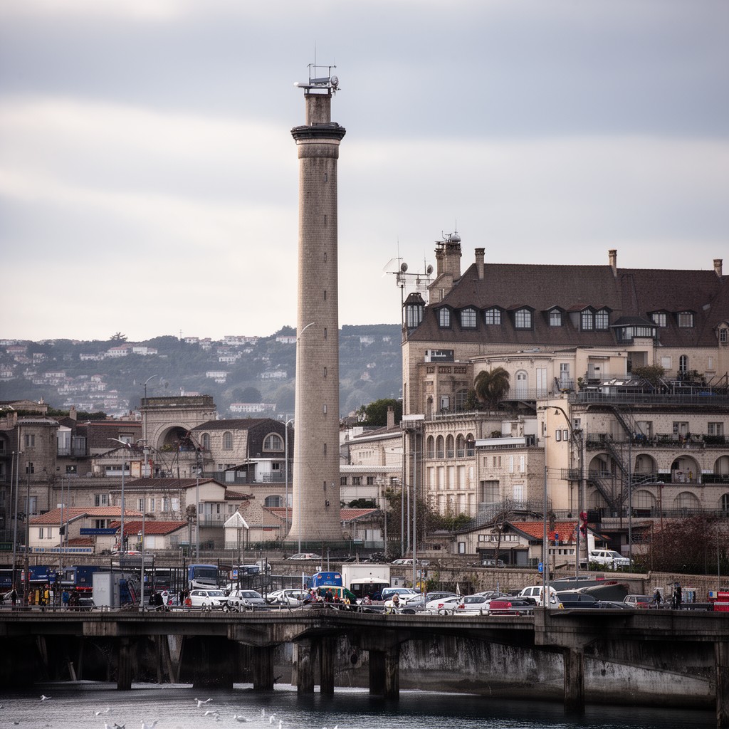 AI-generated illustration of Brest