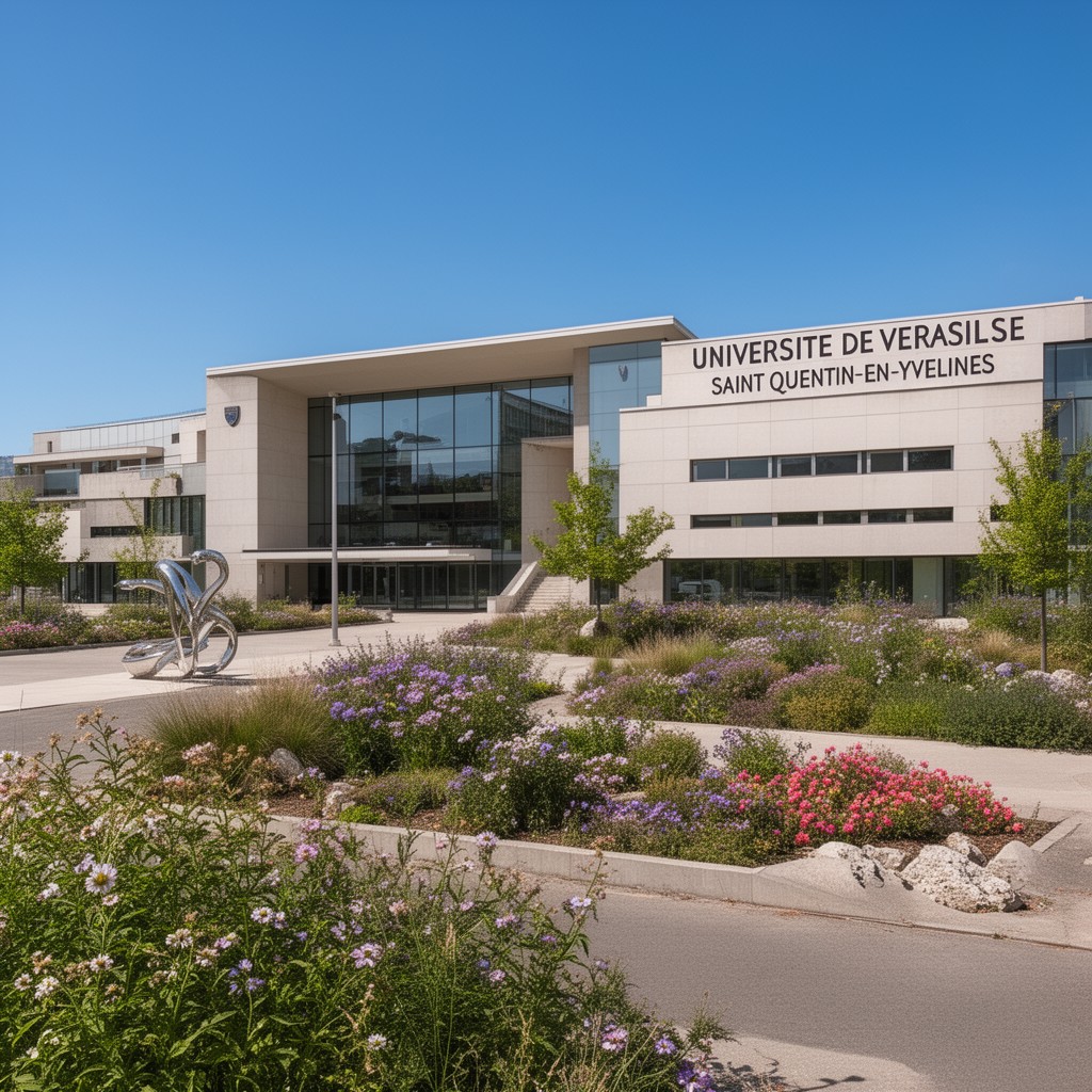 AI-generated illustration of Université de Versailles Saint-Quentin-en-Yvelines