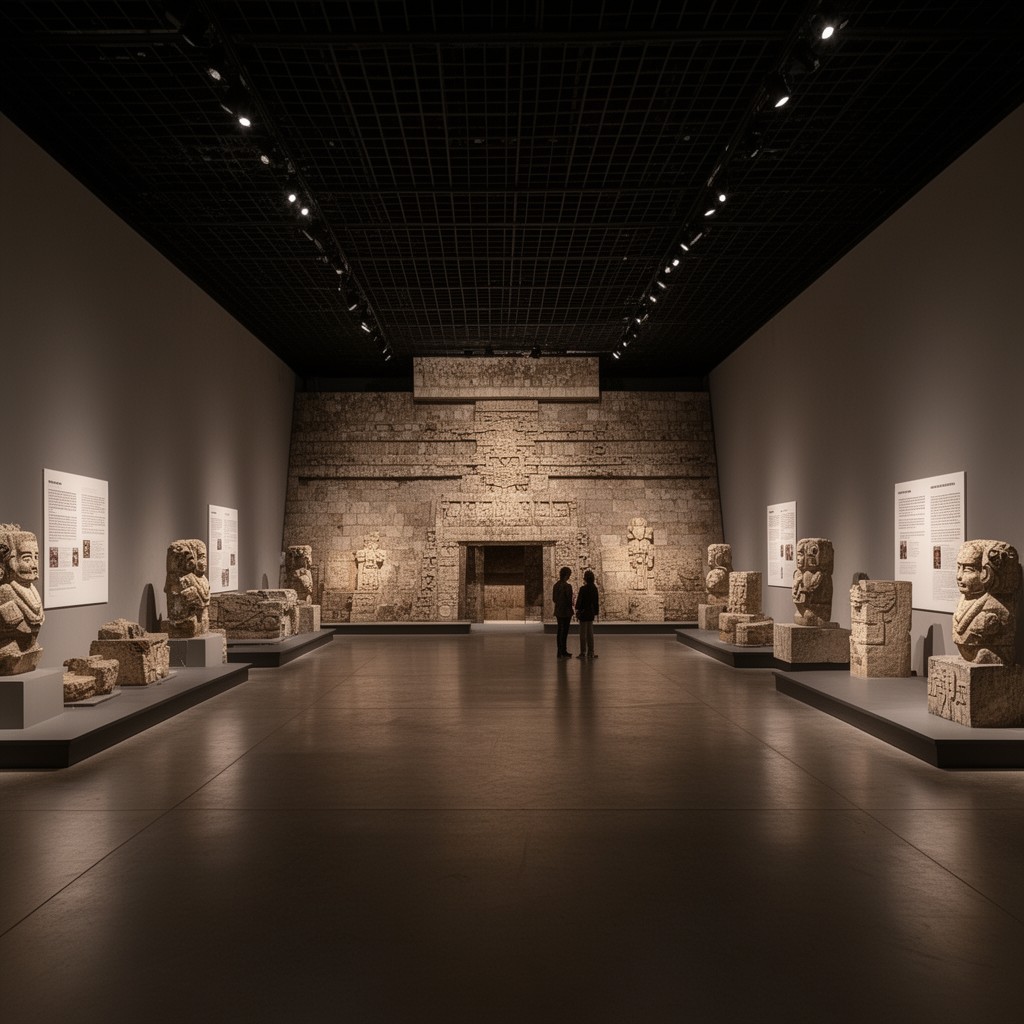 AI-generated illustration of Teotihuacan Hall