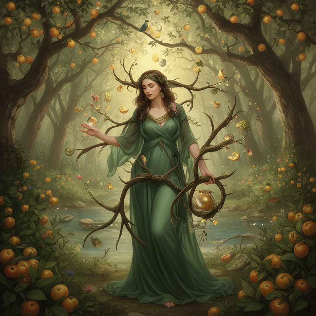 AI-generated illustration of Arethusa