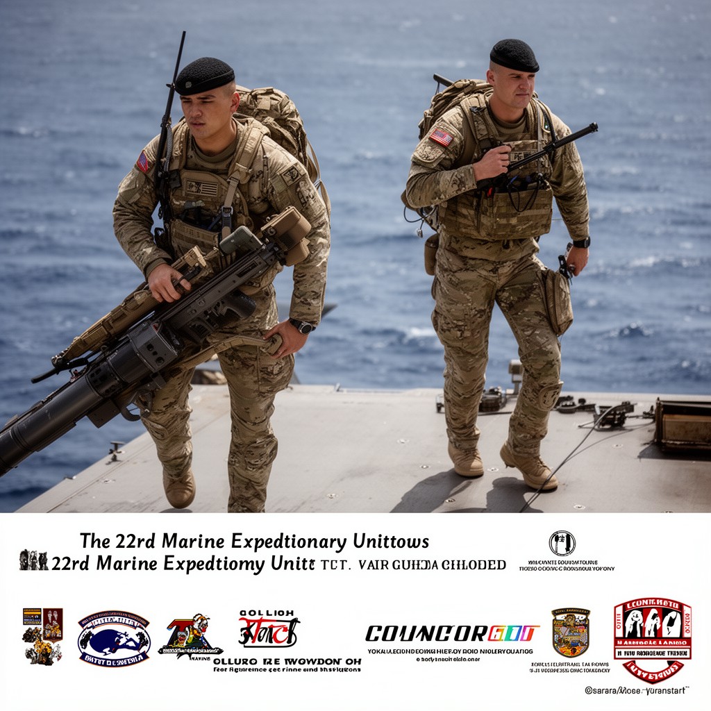AI-generated illustration of 22nd Marine Expeditionary Unit