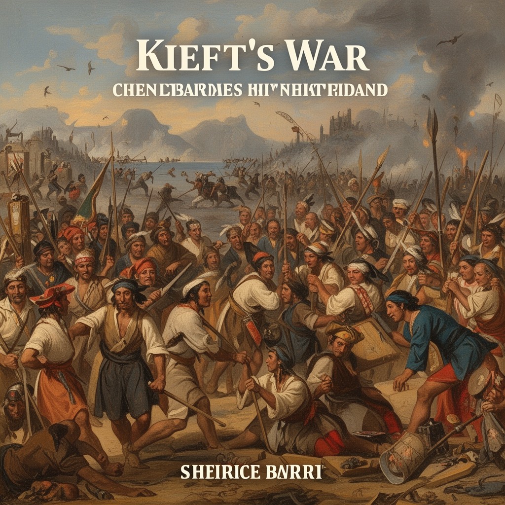 AI-generated illustration of Kieft's War