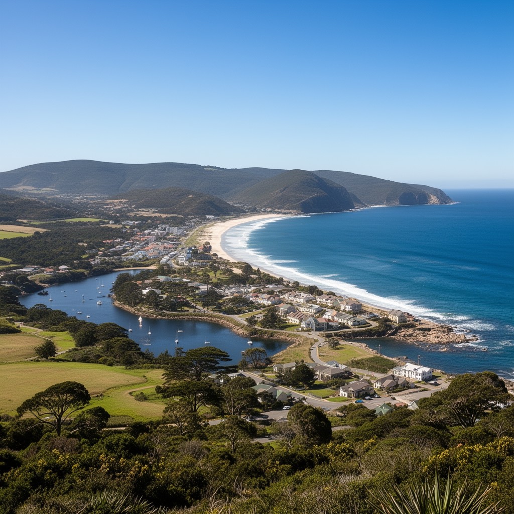 AI-generated illustration of Mossel Bay