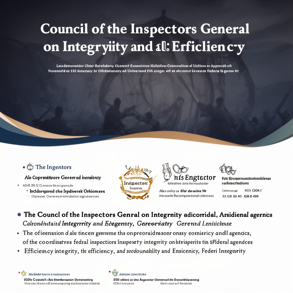 AI-generated illustration of Council of the Inspectors General on Integrity and Efficiency