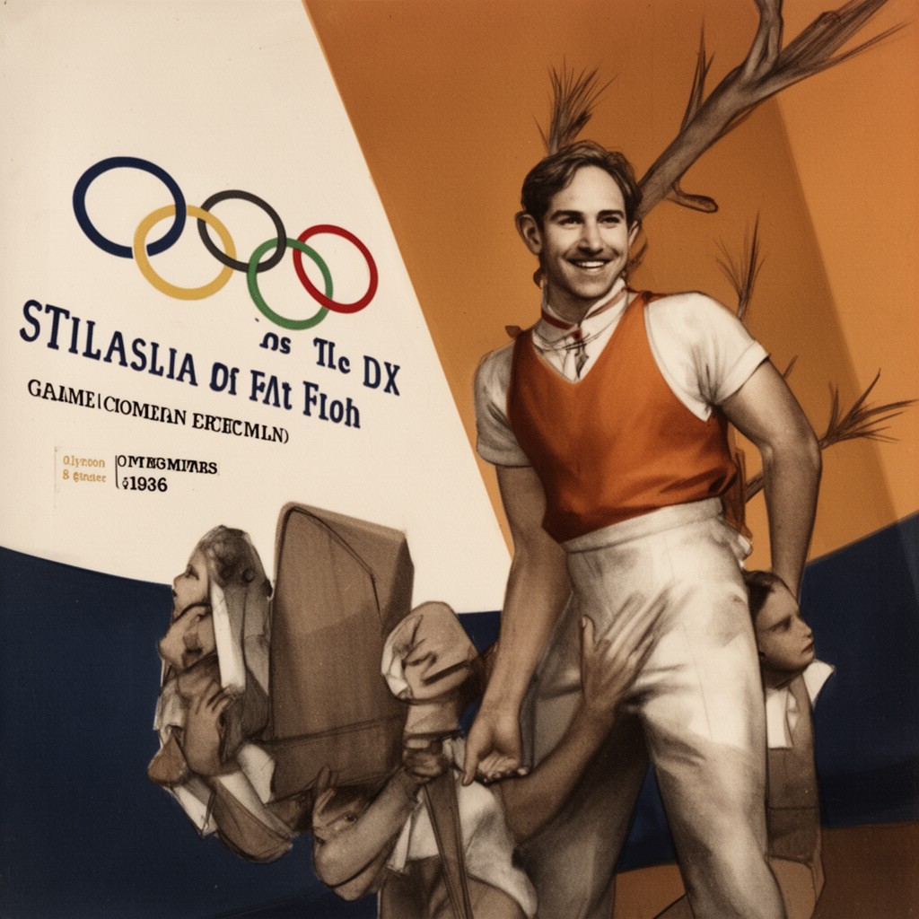 AI-generated illustration of Games of the XI Olympiad