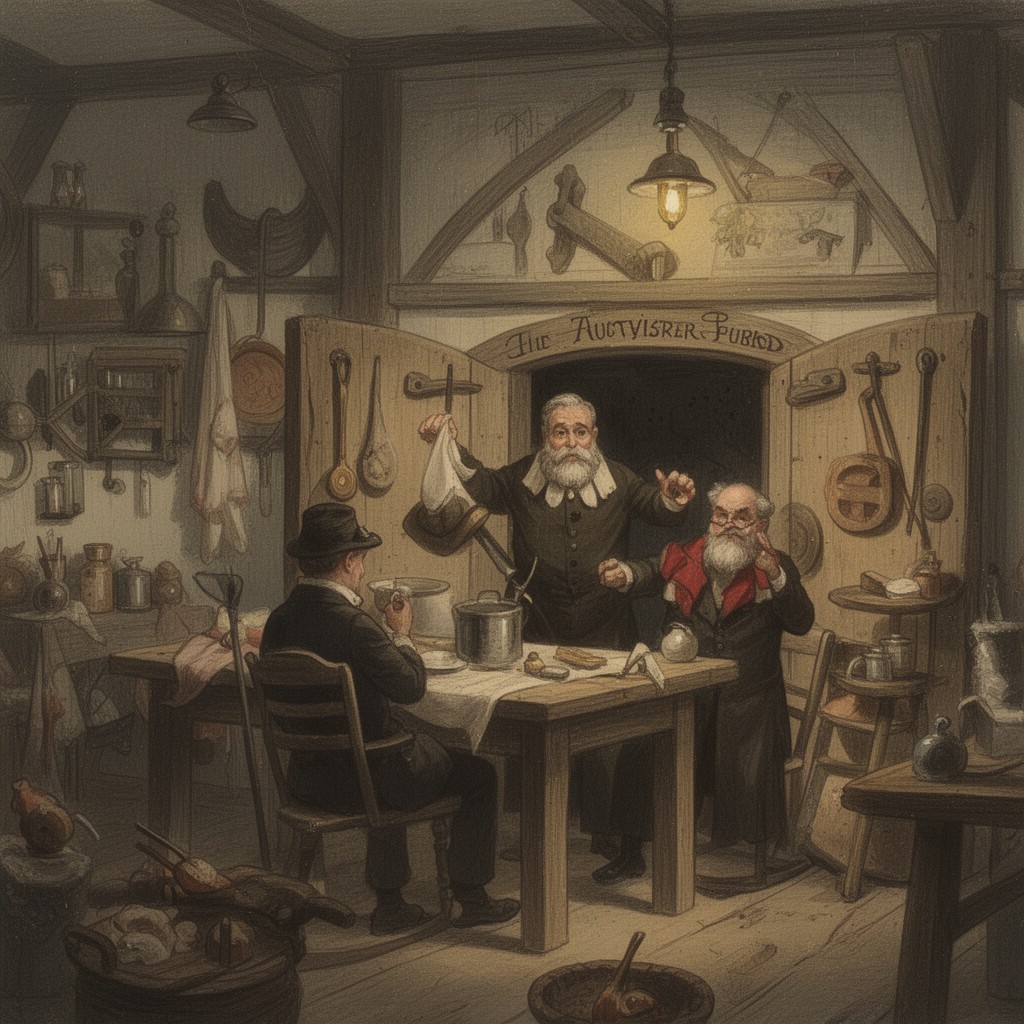 AI-generated illustration of Nicholas Vedder