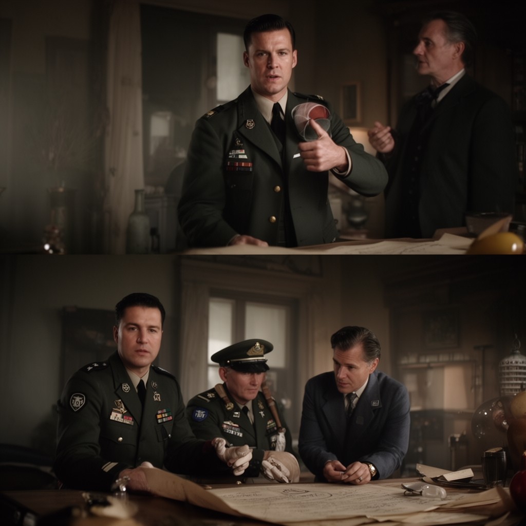 AI-generated illustration of The Man in the High Castle