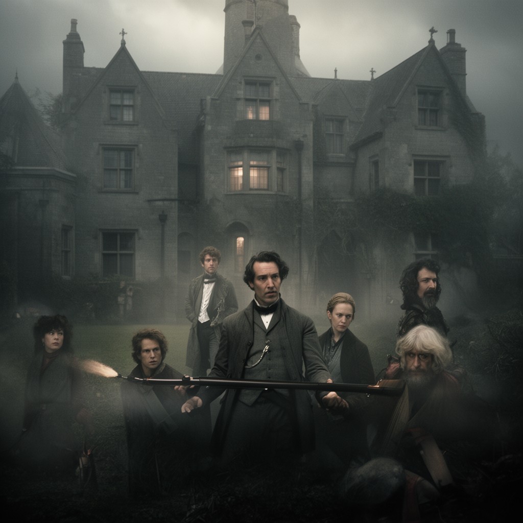 AI-generated illustration of Bleak House