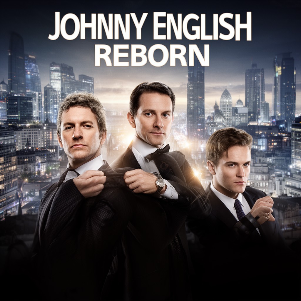 AI-generated illustration of Johnny English Reborn