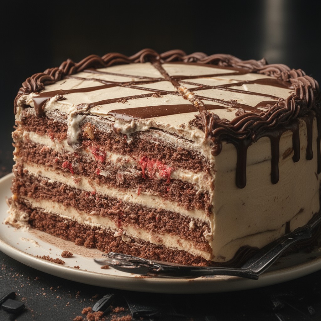 AI-generated illustration of Layer Cake