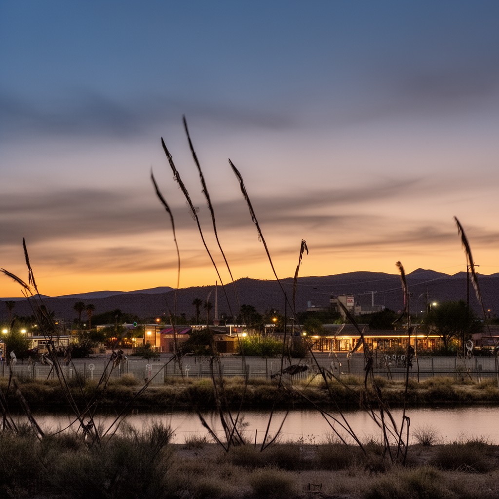 AI-generated illustration of Fort Yuma Indian Reservation
